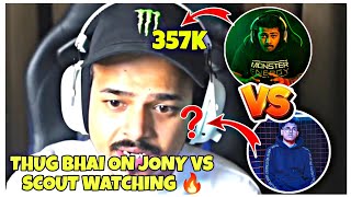 Thug Bro Reply🔥On Jonathan Break The watching Record of Scout OP pubg bgmi godlike soul [upl. by Rialc]