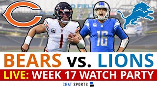 Bears vs Lions Live Streaming Scoreboard PlayByPlay Highlights Stats amp Updates  NFL Week 17 [upl. by Conway]