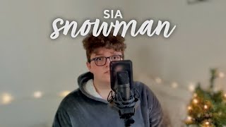 snowman  sia  cover by tullio [upl. by Borlow279]