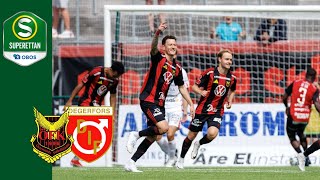 Östersunds FK  Degerfors IF 21  Höjdpunkter [upl. by Tsan446]