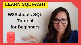 Learn SQL Fast  W3schools SQL Tutorial for Beginners [upl. by Anaibaf]