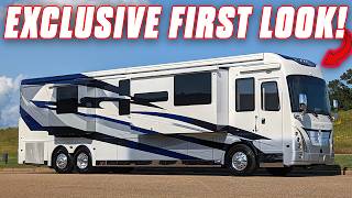 Tour amp Test Drive In A 165M 2025 Foretravel Realm Presidential Series [upl. by Lais]