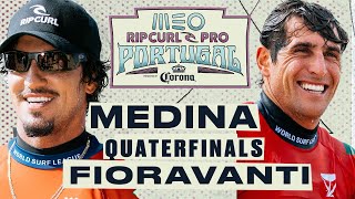 Gabriel Medina vs Leonardo Fioravanti  MEO Rip Curl Pro Portugal 2024  Quarterfinals [upl. by Aroon]