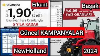 2024 Güncel traktör kredisi kampanyaları  Sıralı listesi traktör traktörvideoları [upl. by Anoval957]