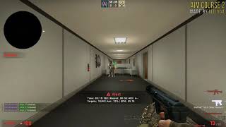 Aim Course 2  My Record 0054297  CSGO [upl. by Eikkin]