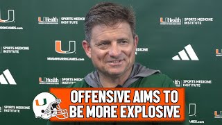 Shannon Dawson on Offensive Being More Explosive Wide Receiver Competition amp Damien Martinez [upl. by Atsylak430]