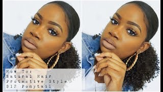 Easy 15Min 12 Curly Ponytail Style 🔥➟How To [upl. by Finah]