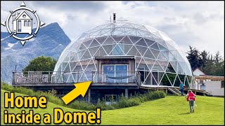 Sustainable Arctic DOME HOME recycles water amp grows food [upl. by Keener800]