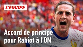 🚨Adrien Rabiot arrive à lOM  Les dernières informations dans LÉquipe du Soir [upl. by Hazaki572]