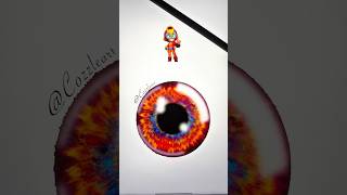 Max Eye brawlstars coloring colors art artwork drawing procreate shorts [upl. by Gersham]