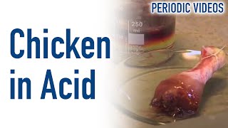 Chicken in Acid Conclusion  Periodic Table of Videos [upl. by Nera]