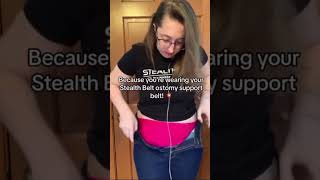 Ostomy Belt Reducing Leakage [upl. by Ecneret]