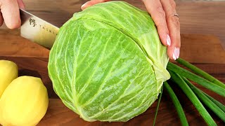 Cabbage and potatoes are tastier than meat A casserole that is easy and inexpensive to prepare [upl. by Terencio]