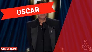 Robert Downey Jr vince loscar ecco il suo discorso agli Oscar 2024 [upl. by Ysnil97]