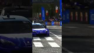 Touring car racing battle moment in Paris gridautosport short gaming simracing motorsport [upl. by Einafpets226]