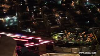 X Scream Ride Stratosphere Las Vegas HD [upl. by Adniled250]