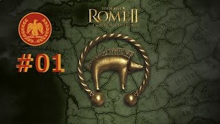 Total War Rome II  Caesar v Galii 01 [upl. by Watt]