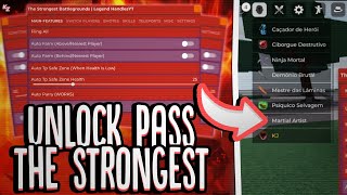 OP🔥 The Strongest Battlegrounds SCRIPT  UnLock KJ Auto Farm Mobile amp PC 2024 [upl. by Enimzaj]