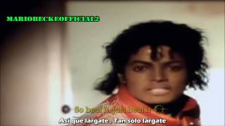 Michael Jackson  Beat It Lyrics  Subtitulado Al Español Official Video VEVO [upl. by Kafka]