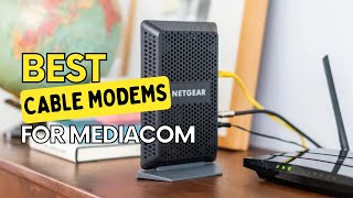 Top 5 Best Cable Modems For Mediacom In 2024  Best Mediacom Compatible Cable Modems 2024 [upl. by Leseil]