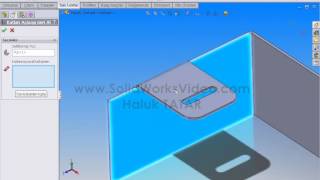 SolidWorks 2011  701Edge Flange [upl. by Haramat252]