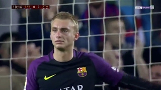 Jasper Cillessen vs Atletico Madrid Home 1617 HD 722017 [upl. by Crysta]