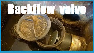 Home Backflow valve stuck cover removal [upl. by Assetan]