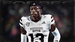 Emmanuel Forbes 🔥 Most Pick Sixes in College Football ᴴᴰ [upl. by Nahtnahoj]