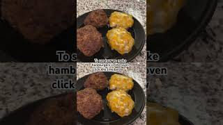 How to Cook Hamburgers in the Oven teaser shorts [upl. by Sybley542]