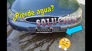 ¿Tu auto pierde Agua  Solución Fácil demostrado [upl. by Reinar]