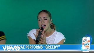 Tate McRae  greedy Live from The TODAY SHOW [upl. by Merell]