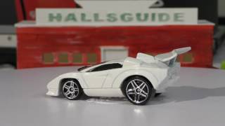 2017 Hot Wheels C Case 54 Tooned Lamorghini Countach [upl. by Shelli]