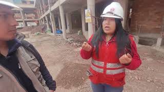 Visita a obra de una construcción educativa [upl. by Rramahs]