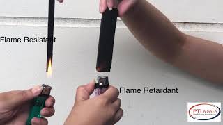 Flame Resistant VS Flame Retardant [upl. by Radcliffe]