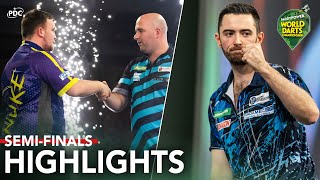 THE FINAL IS SET 🏆 SemiFinal Highlights  202324 Paddy Power World Darts Championship [upl. by Gerrit754]