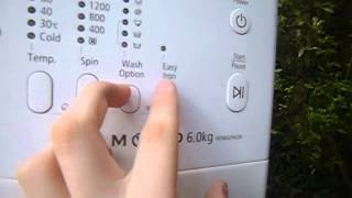 New machine  Samsung Diamond 60 WF8602NGW Washing Machine [upl. by Atte303]