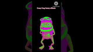 crazy frog funny effects shorts crazyfrog kidsvideo funnyvideo [upl. by Duffy]