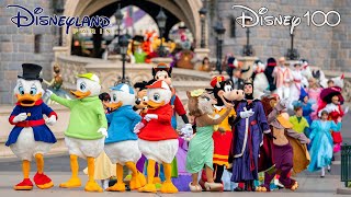 Disneyland Paris Celebrates 100 Years of The Walt Disney Company  100 Disney Characters Official [upl. by Jacinto]