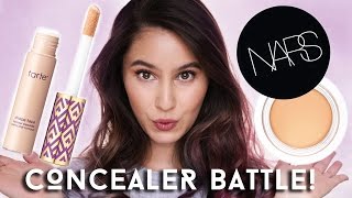 NARS Soft Matte Complete Concealer VS Tarte Shape Tape  Karima McKimmie [upl. by Adolphe]