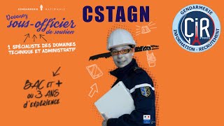 DEVENIR CSTAGN le Corps de Soutien Technique et Administratif [upl. by Nazar972]