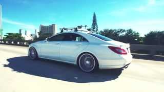 MercedesBenz CLS63 AMG  Vossen CVT Directional Wheels  Rims [upl. by Nollid]