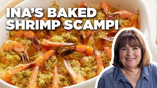 How to Make Ina’s 5Star Baked Shrimp Scampi  Barefoot Contessa Cook Like a Pro  Food Network [upl. by Bertina]