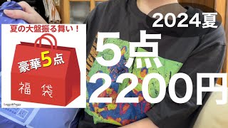 【福袋】5点2200円の福袋開封 最近評価が高いレギーampパギーの福袋購入してみました【楽天】 [upl. by Luby]