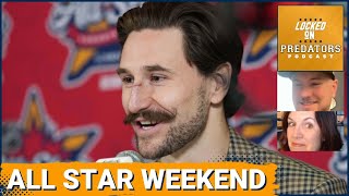 Filip Forsberg Is More Than His Mustache at NHL All Star Weekend All Star Takes from a Hat [upl. by Ossie916]