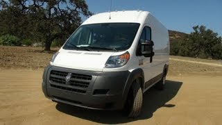 2014 Ram ProMaster First Drive Review Italian Van finds an American Home [upl. by Eriha]