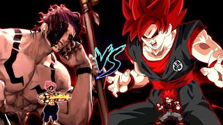 Sukuna Era Heian 4 Arms V2 OP JVL New VS Evil Goku TP V3 OP all form in Jump Force Mugen [upl. by Gaylord]