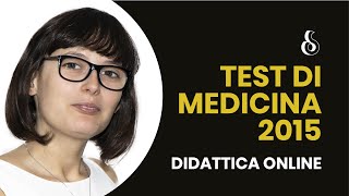 Test Medicina 2015  Commento quesiti BIOLOGIA e CHIMICA [upl. by Innus864]