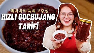 Hızlı Goçucang TarifiEvde Kore Salçası Nasıl Yapılır Ddukddak Gochujang Big Mama LeeHyeJung Tarifi [upl. by Wharton388]