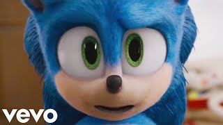 Believer  SONIC MOVIE Music Video HD [upl. by Atirec]