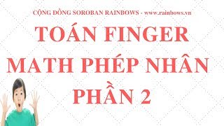 Thủ Thuật Tính Nhẩm  Mẹo Nhân Trên Đôi Bàn Tay  P2 Finger Math For multiplication [upl. by Winfrid]